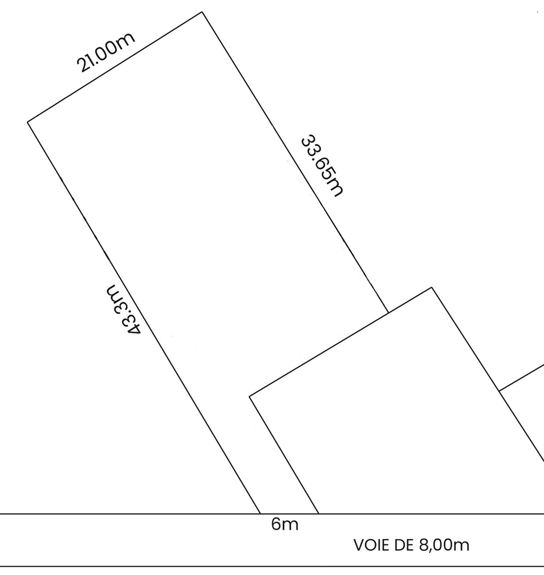 Sfax Sud Merkez Kassas Terrain Terrain nu Petit jnen  la route soukra sfax