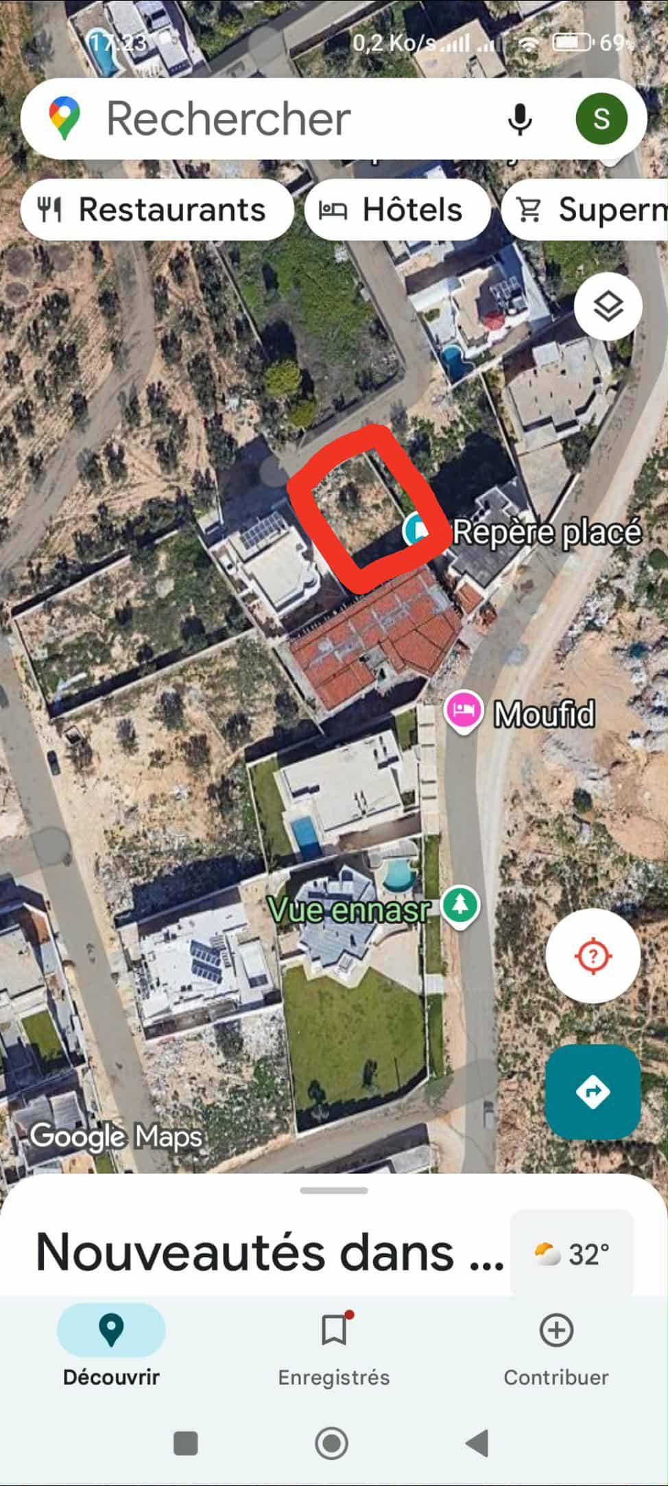 Ariana Ville&nbsp;Cite Ennasr 2&nbsp;Terrain&nbsp;Terrain nu&nbsp;Terrain avec autorisation de b�tir