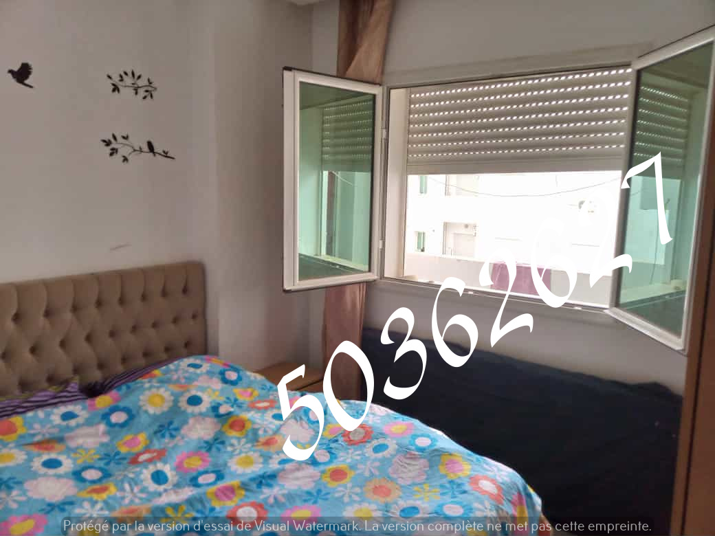 La Marsa El Aouina Location Appart. 2 pices Appt s plus 1 vide ou meubl derrire monoprix