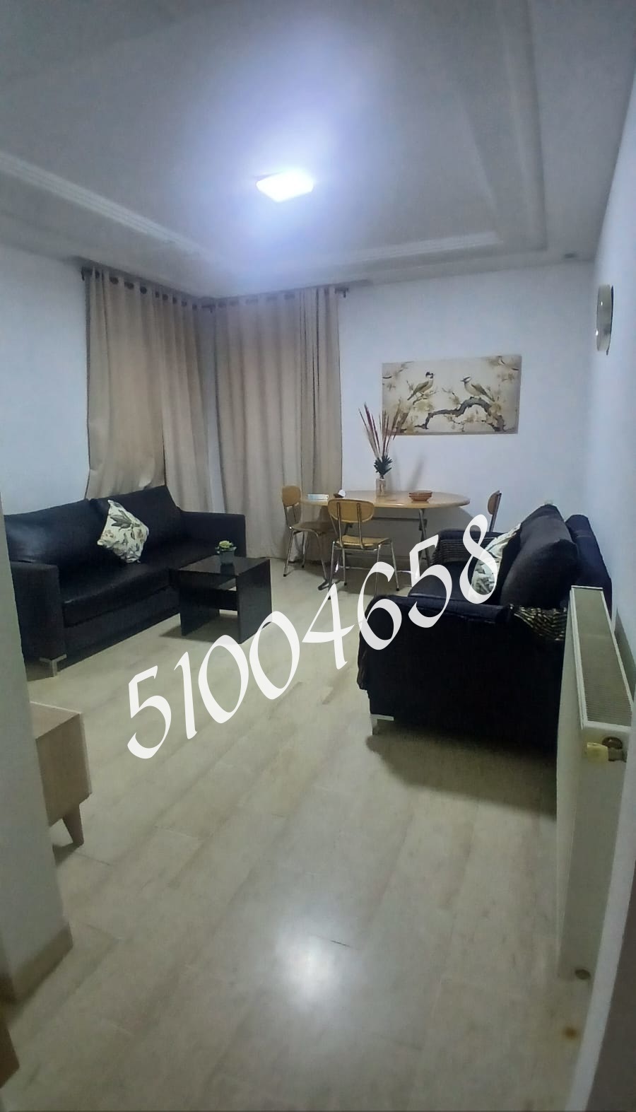 La Marsa El Aouina Location Appart. 2 pices S plus 2  meublee jardins aouina