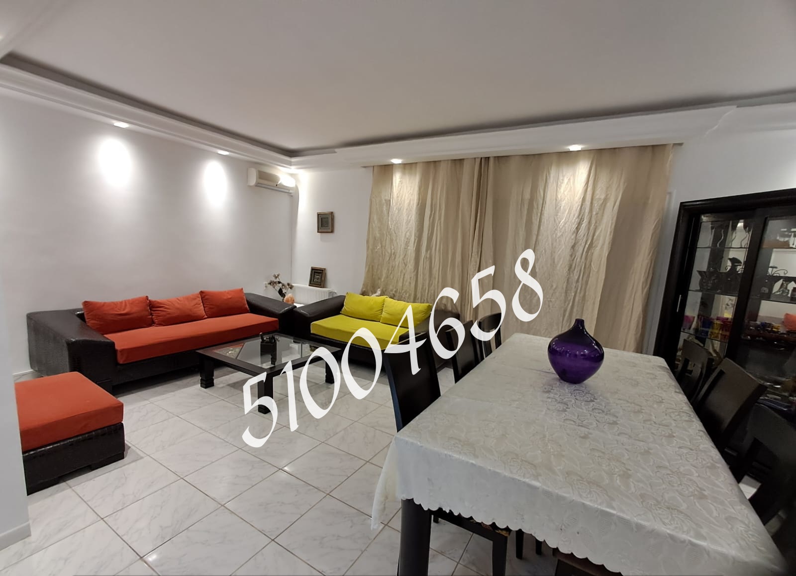 La Marsa El Aouina Location Appart. 2 pices Dupex s plus 2 meuble jardins aouina
