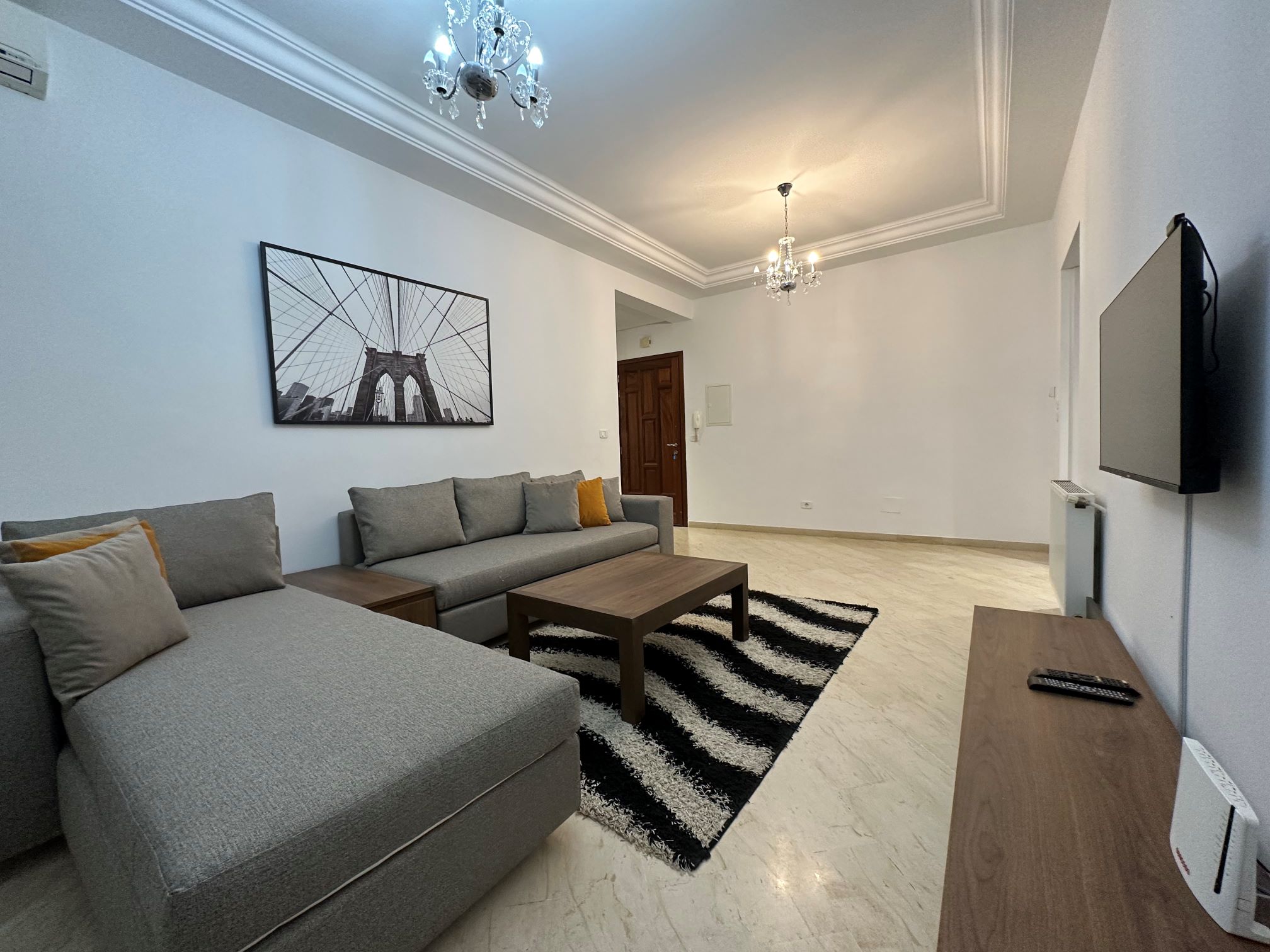 La Marsa El Aouina Location Appart. 2 pices Appartement s1 meubl moderne