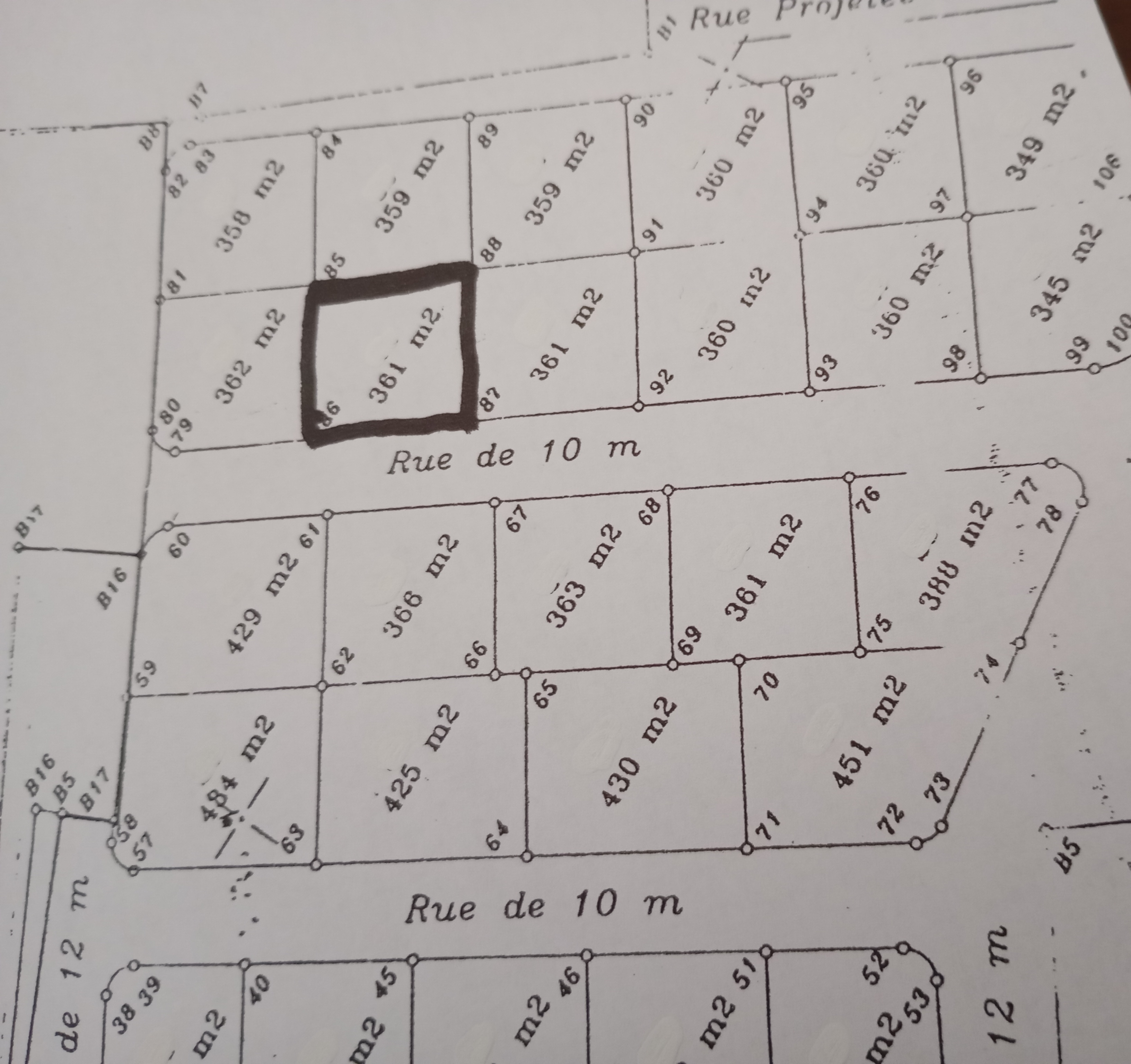 La Soukra Cite El Behi Ladghem Terrain Terrain nu Un terrain costructible