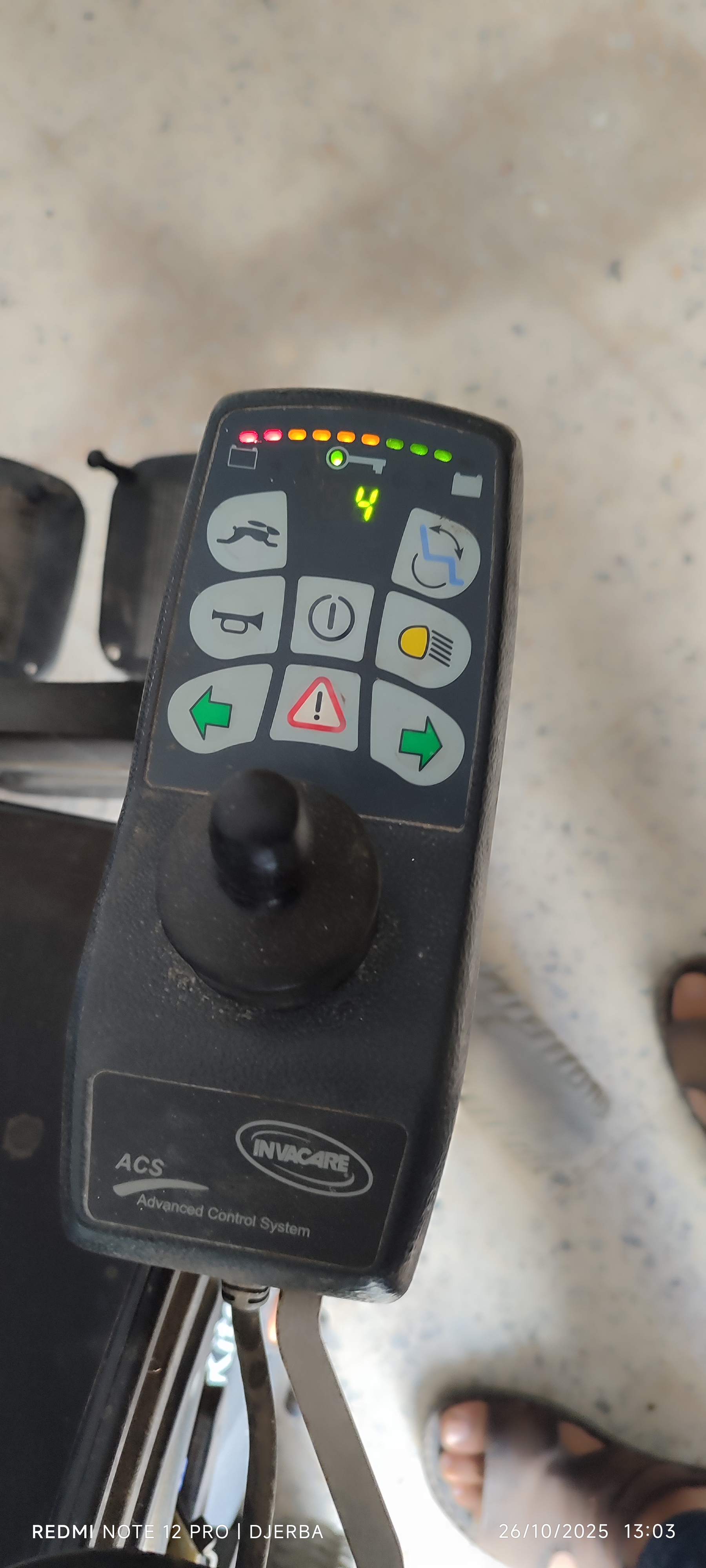 Djerba - Houmet Essouk Djerba  Adly Adly Fauteuil roulant lectrique invacare