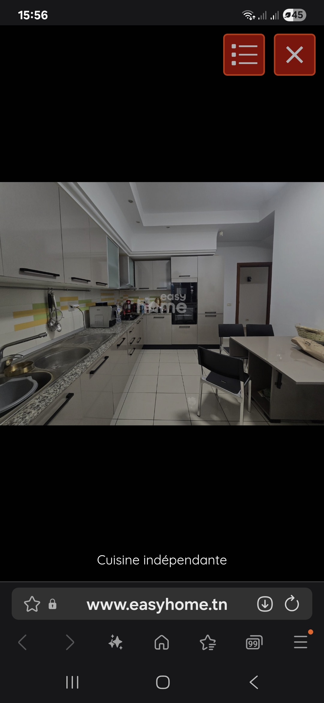 La Marsa Berge Du Lac Location Duplex Duplex lac 2