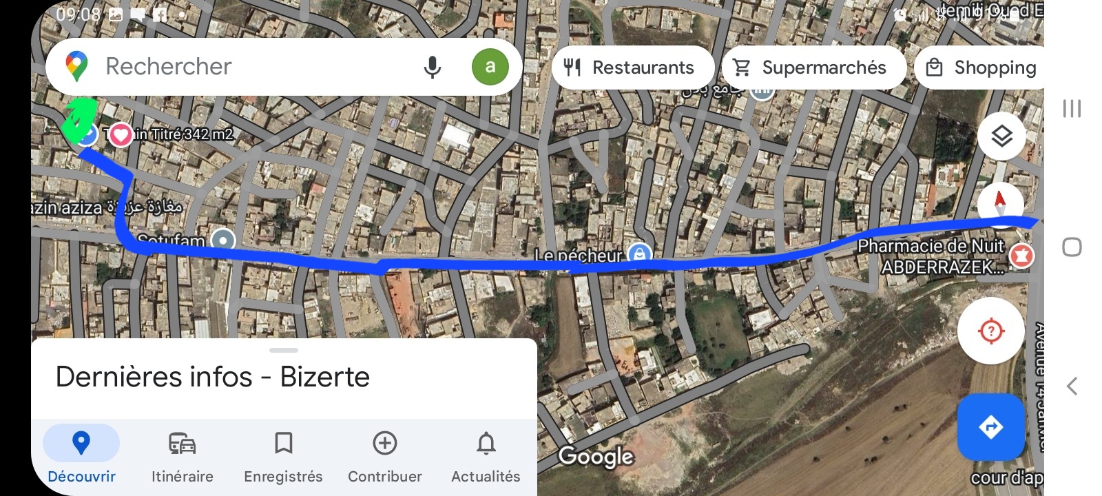 Bizerte Nord Oued El Marj Terrain Terrain nu Terrain titr