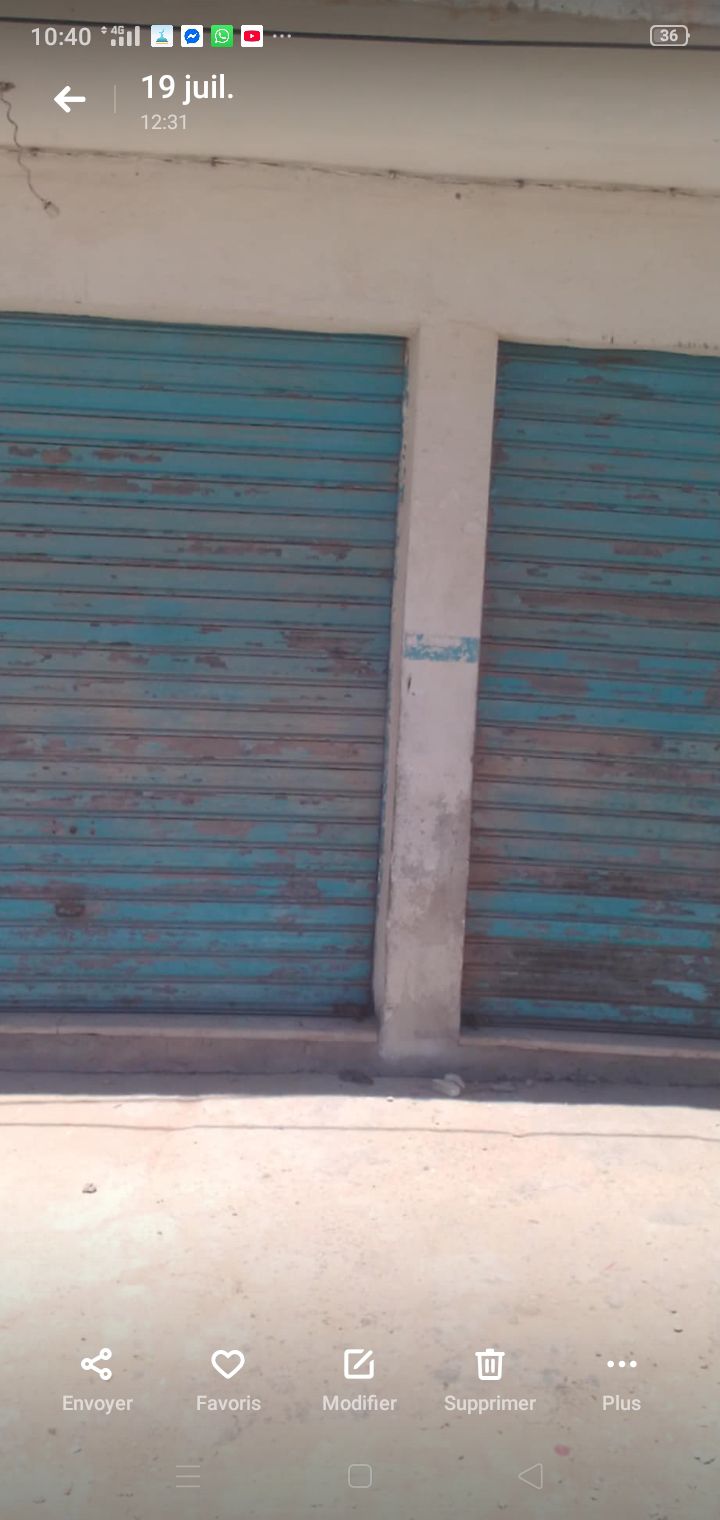 Gabes Sud Sidi Boulbaba Location Surfaces Local a usage commercial ou bureatique a gabes