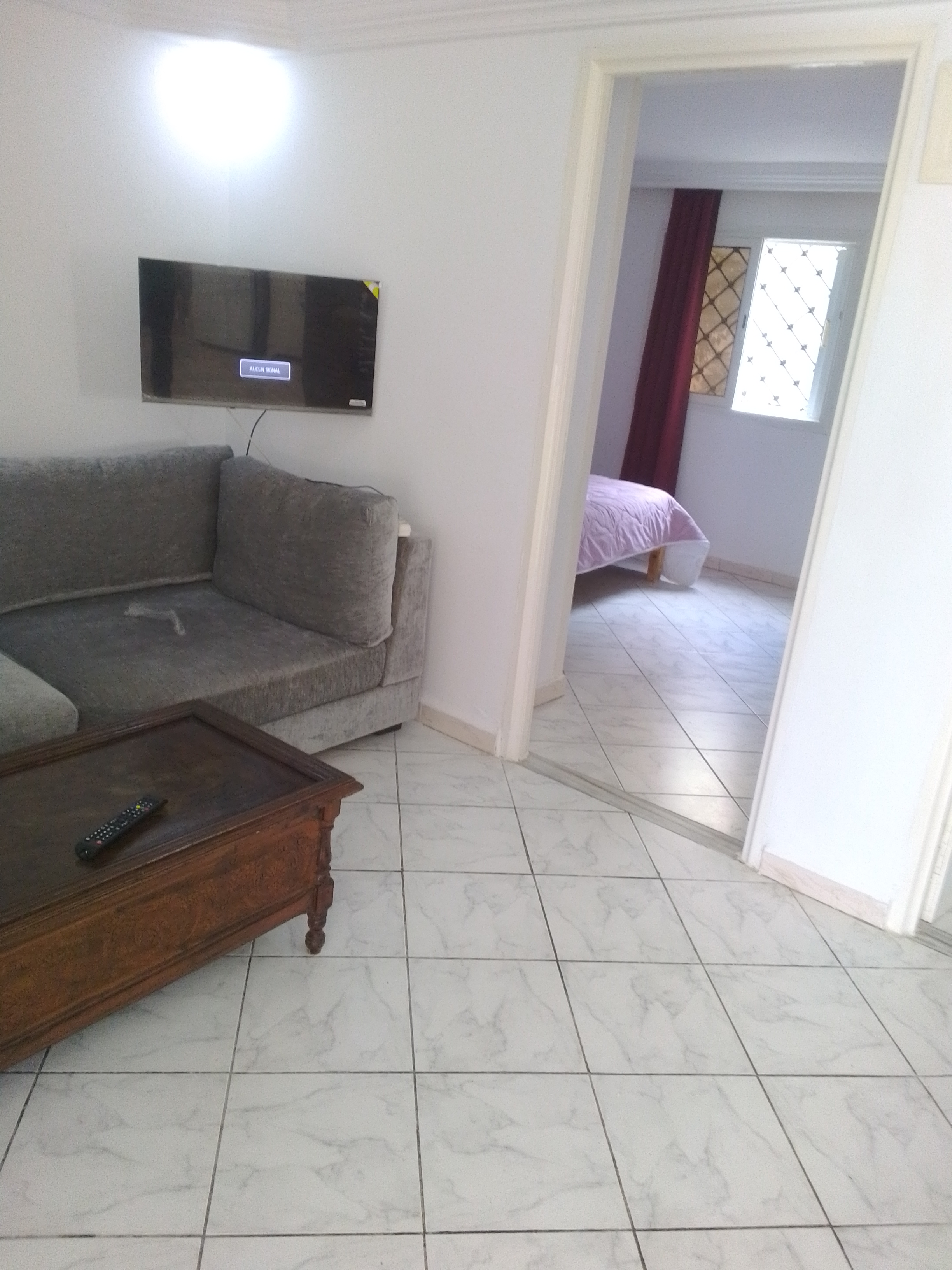 Bizerte Nord Cite El Korniche 2 Location Appart. 3 pices Grand  studio meubl