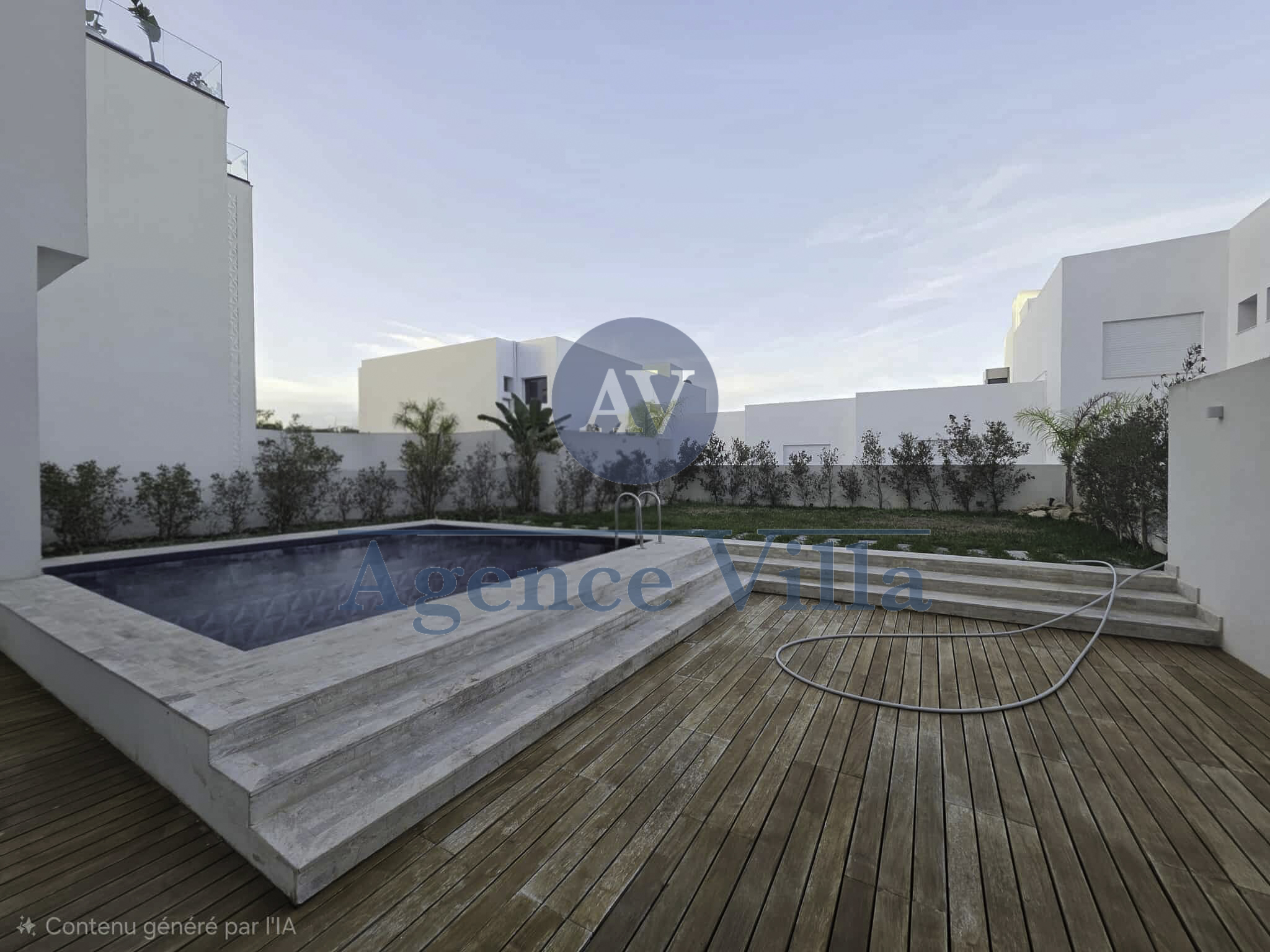 La Marsa Gammart Location Appart. 3 pices Un appartement neuf meubl  gammarth