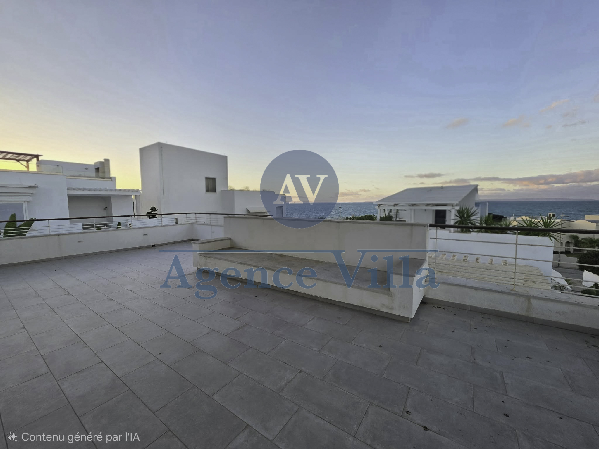 La Marsa Gammart Vente Maisons Villa  gammarth vue mer