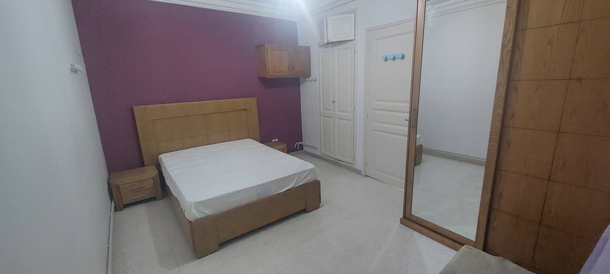 Raoued Cite Ennkhilet Location Appart. 2 pices Un studio meubl  rsidence mariam enkhilet