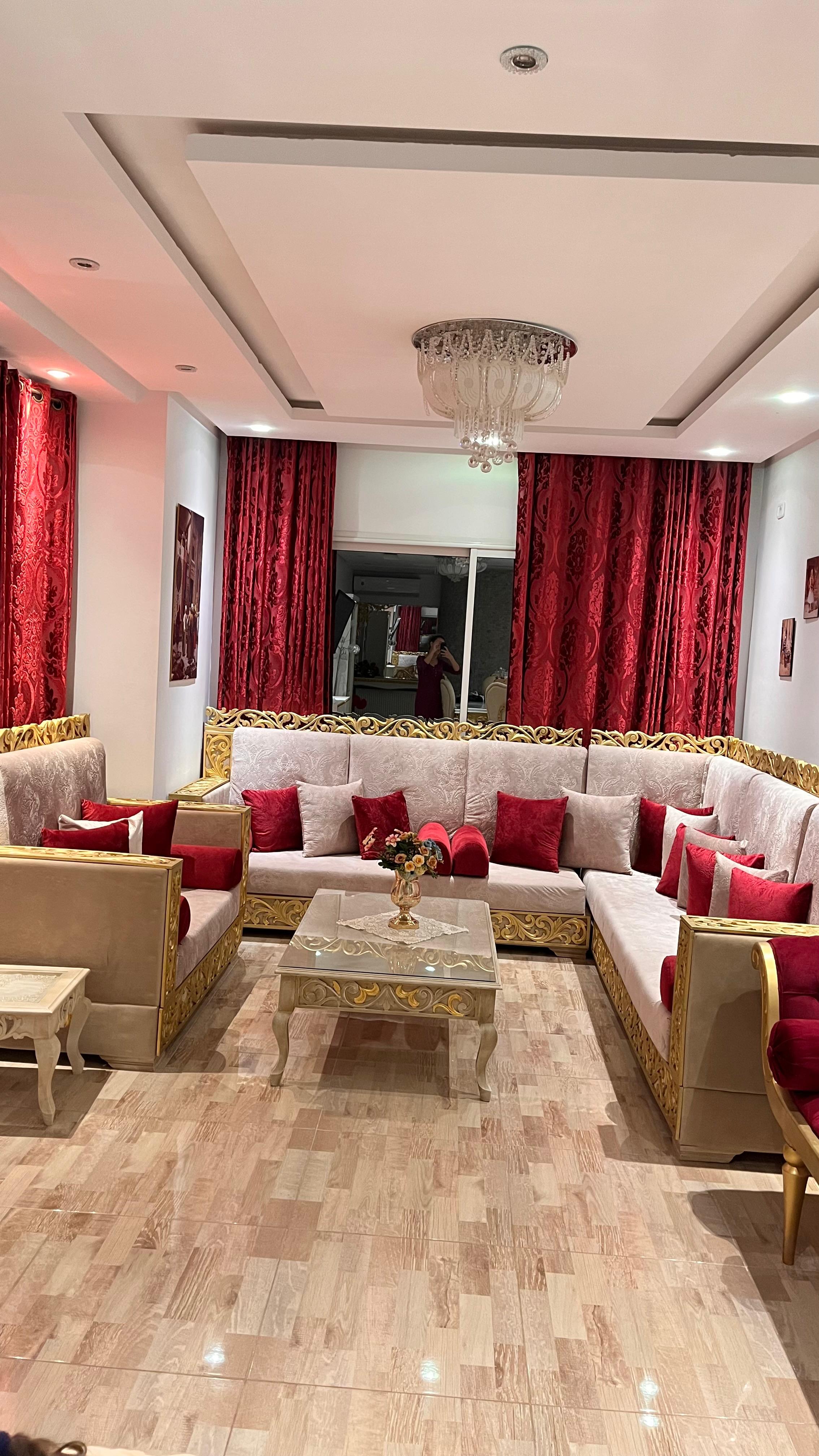Mnihla Jardins d'el Menzah Salon - Salle  manger  Salons Trs beau salon presque neuf
