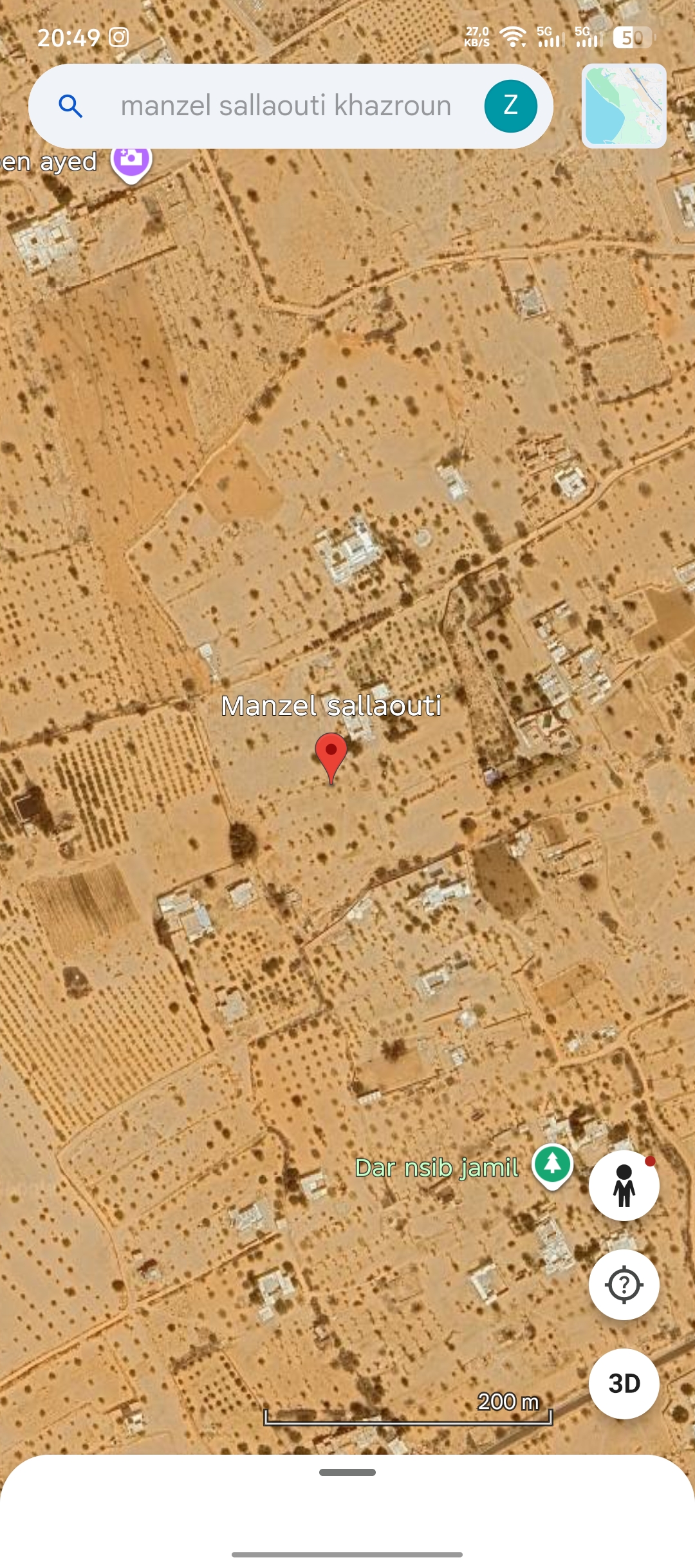 Djerba - Midoun Khazroun Terrain Terrain nu Terrain titre de proprit individuel  khazroun
