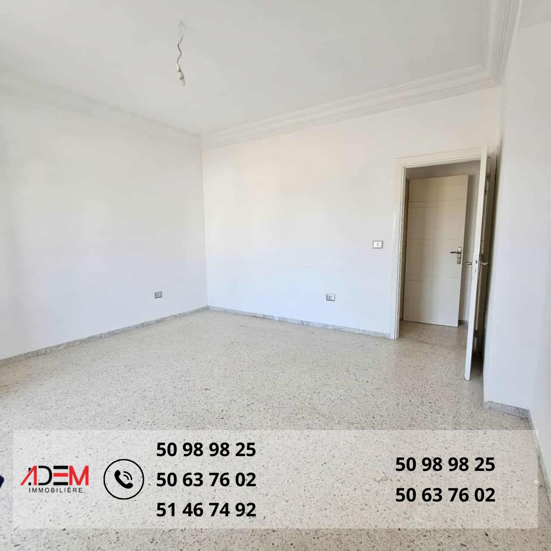 Sousse Ville Cite Boukhzar Location Appart. 2 pices Spacieux appartement  bohssina