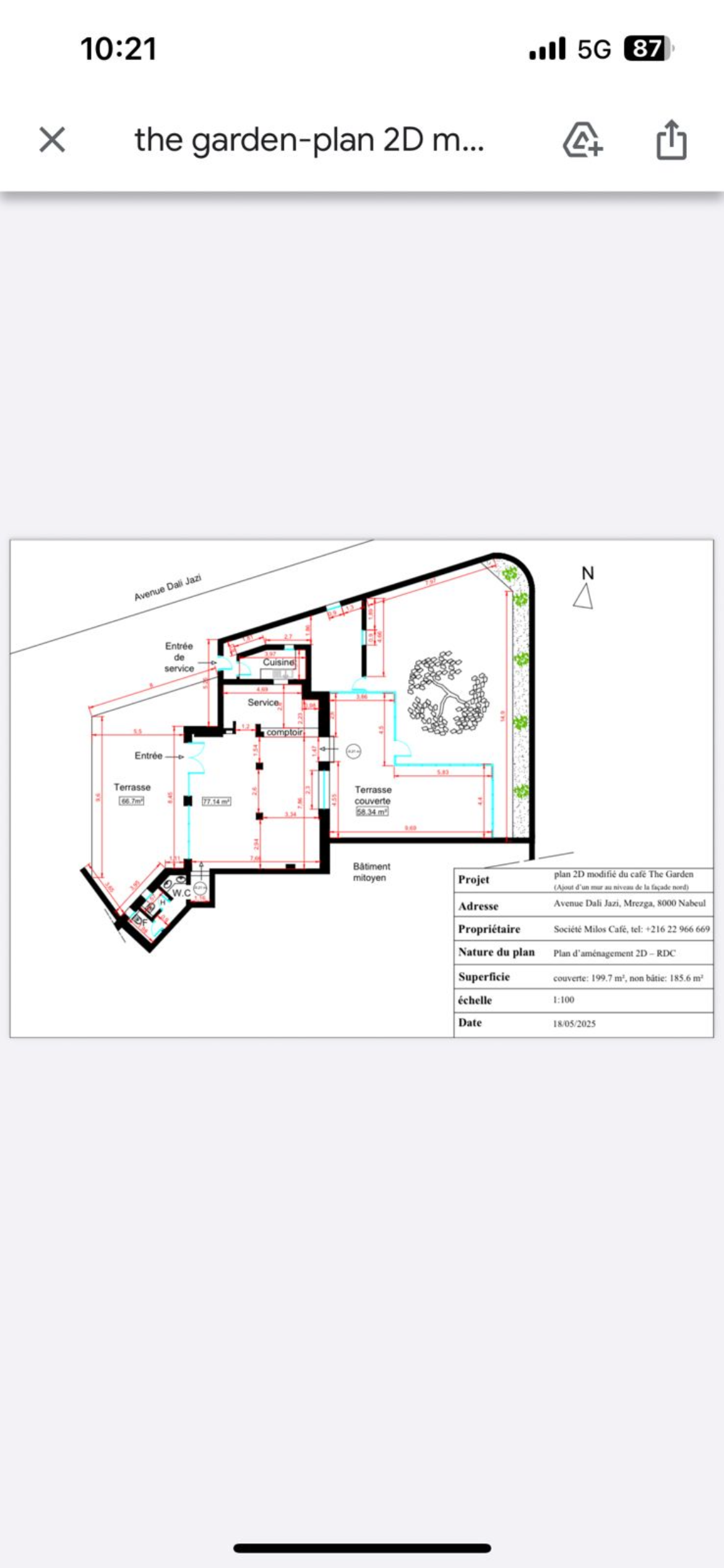 Nabeul Residence Oasis Bleu Vente Autre Salon de th