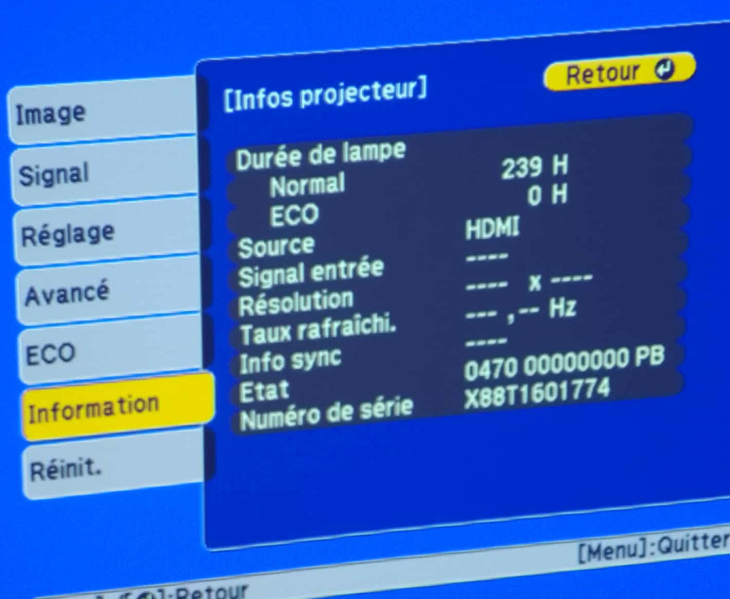 La Soukra Borj Louzir Vido-projecteurs Autre Vido projecteur epson hdmi  eb e01