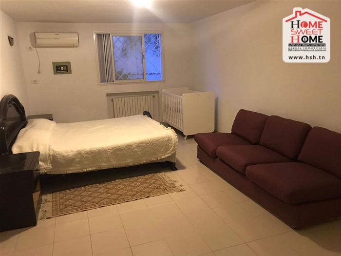 Ariana Ville El Menzah 8 Location Maisons Rdc de villa nafisa meubl   el manzah