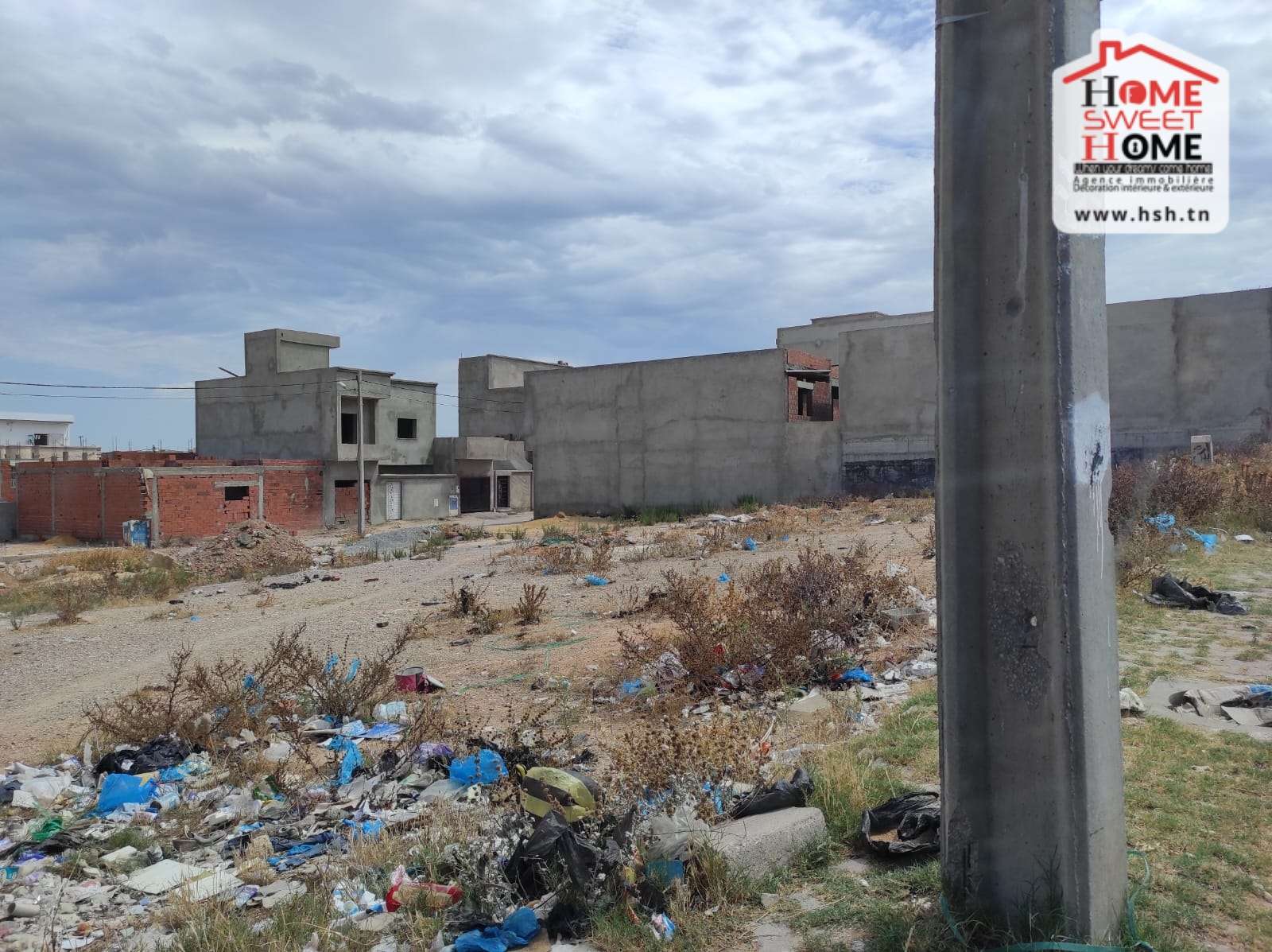 Mohamadia Cite Bou Akroucha Terrain Terrain nu Terrain commercial branson  mohamadia