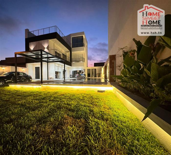 Kelibia Kerkouane Vente Maisons Villa meuble almaris  kerkouane