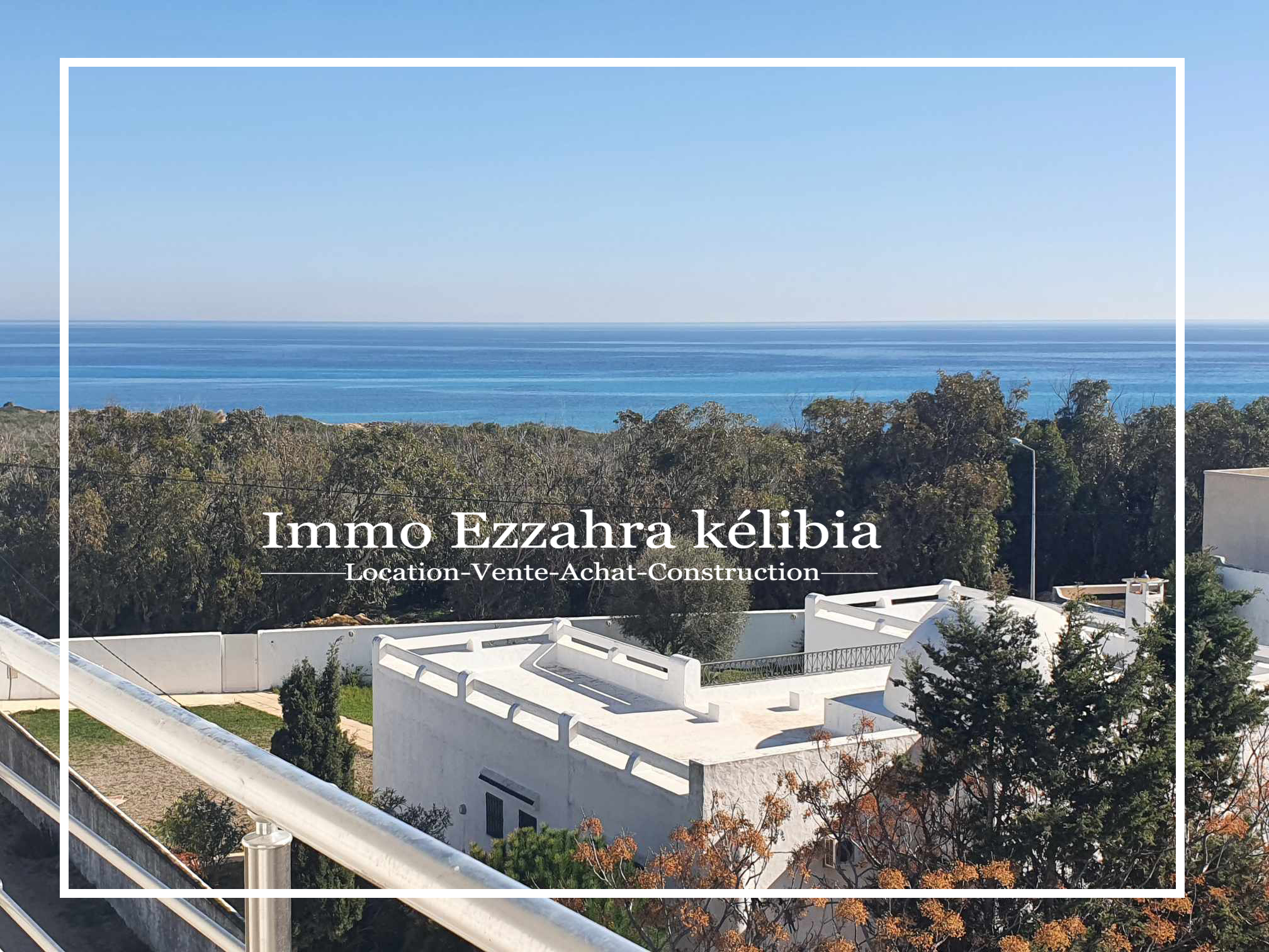 Kelibia Kerkouane Vente Appart. 2 pices Des appartements vue de mer sur haouaria