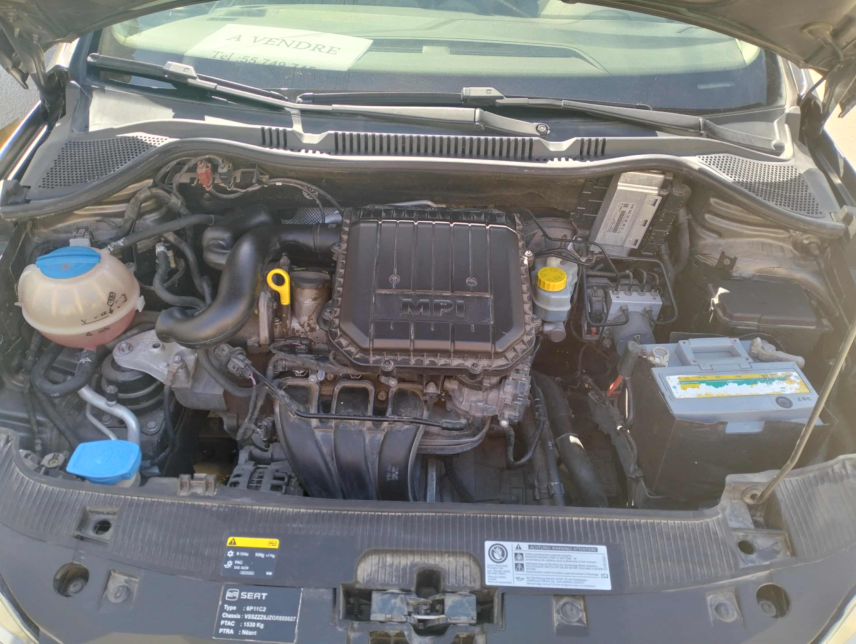 El Mourouj Bir El Kassaa Seat Ibiza Seat ibiza 1ere main