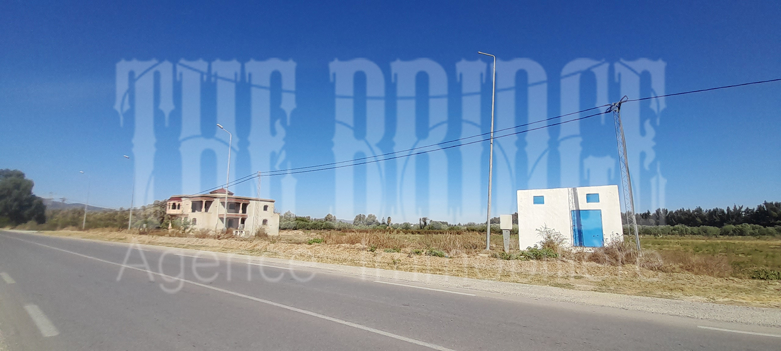 Grombalia Turki Terrain Terrain nu 425 mc  turki sur la route r27