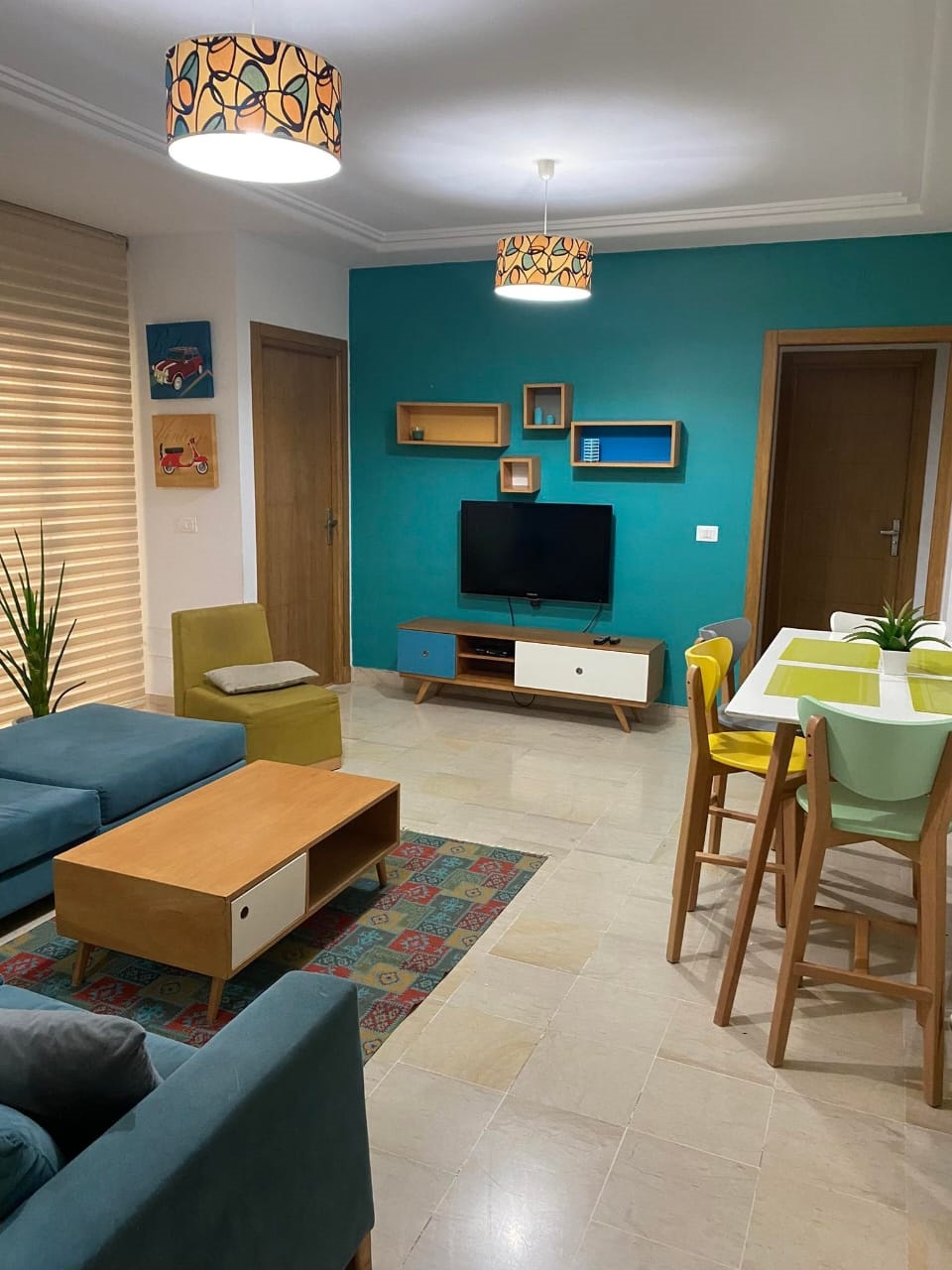 La Marsa El Aouina Location Appart. 1 pice S plus 1 meuble wahat rsd zayatine