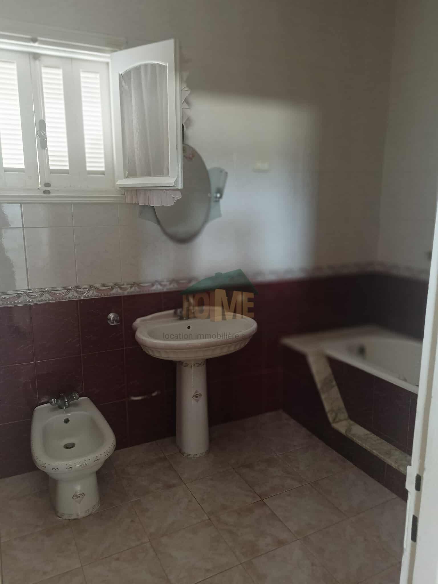 Sousse Ville Sousse Location Appart. 1 pice Appartement sans meuble rez de chauss