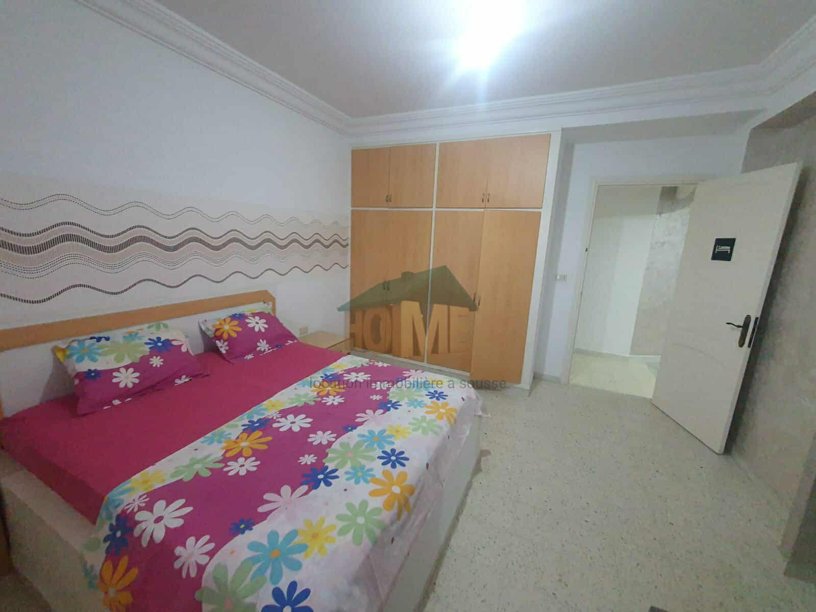 Akouda Chatt Meriem Location Appart. 1 pice S1 meubl anne scolaire