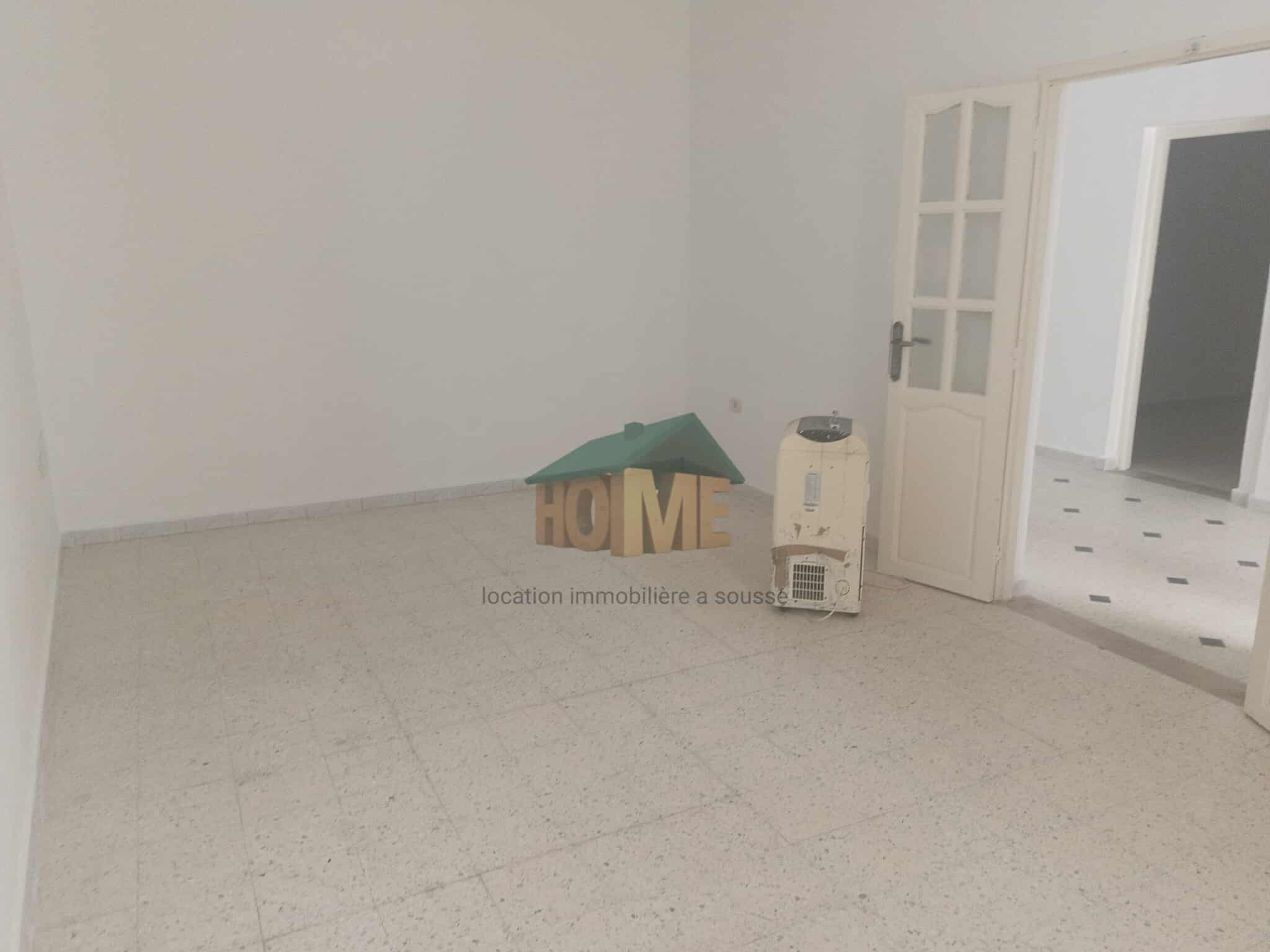 Sousse Jaouhara Sousse Khezama Location Appart. 2 pices S2 rdc sans meuble