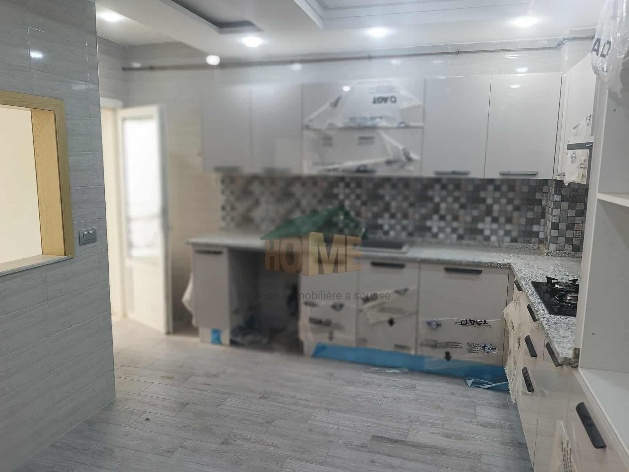 Sousse Jaouhara Sahloul Location Appart. 2 pices S2 jamais habit