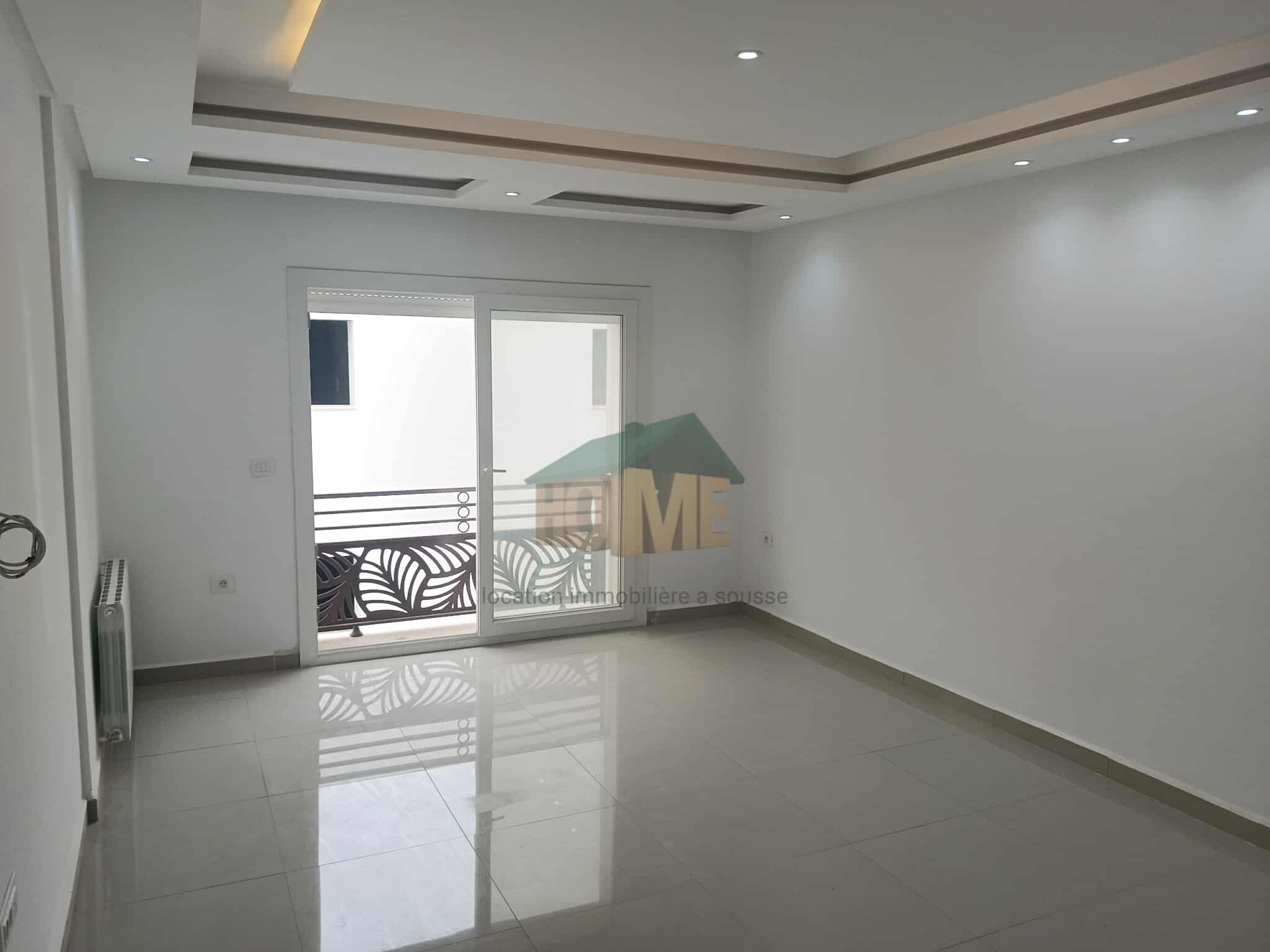 Sousse Jaouhara Sahloul Location Appart. 2 pices S2 jamais habit