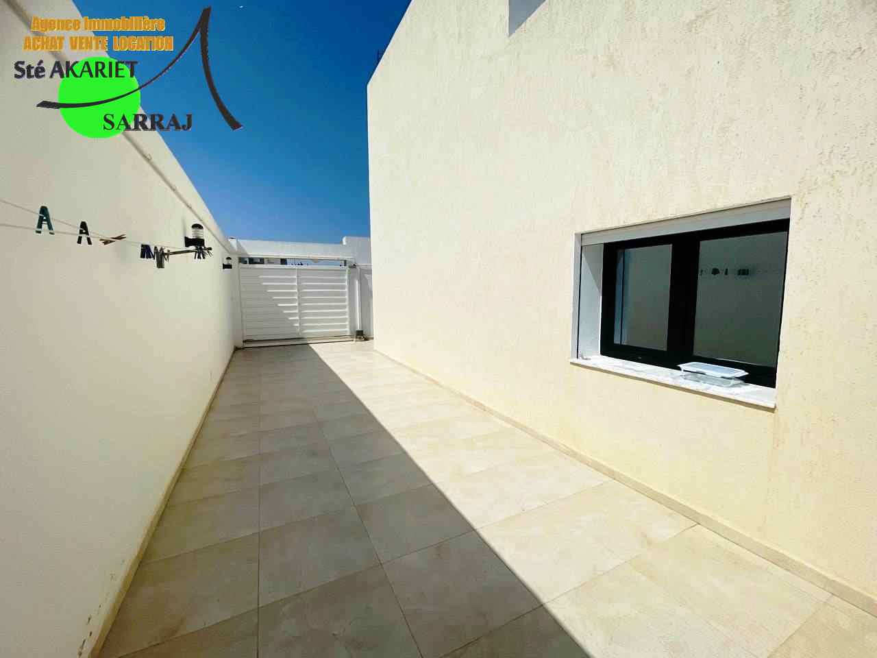 Akouda Chatt Meriem Vente Maisons Villa plain pied prs de villa tilel chatt mariem