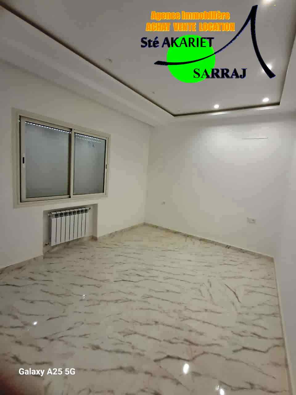 Kalaa Essghira Cite El Manezeh Vente Appart. 3 pices Appartements s2 neuf en face shoes center sahloul