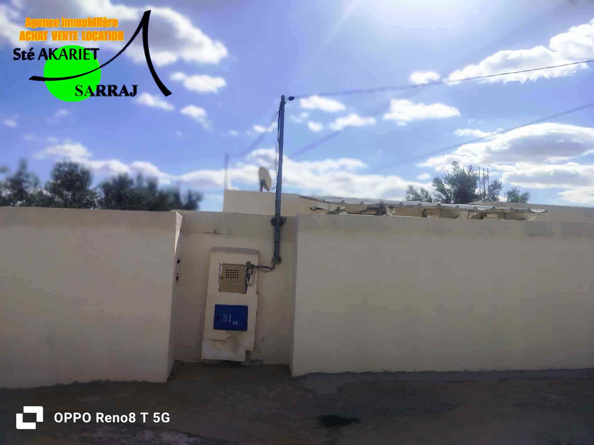 Kalaa El Kebira Kalaa El Kebira Terrain Terrain agricole Senia 5300m sur la route goudronne kalaa kebira