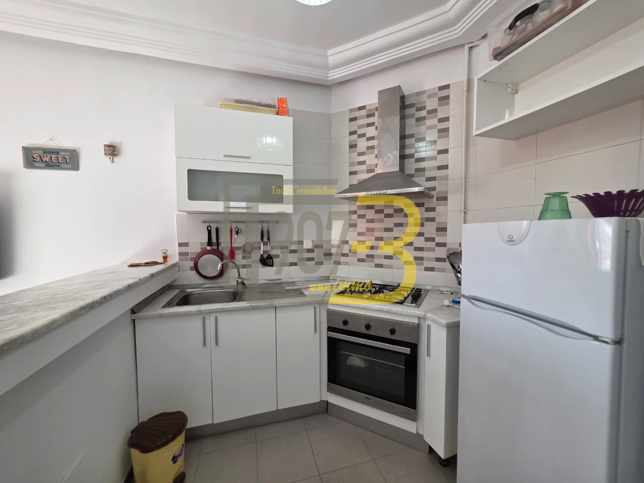 Ariana Ville Cite Ennasr 2 Location Appart. 1 pice Un trs bel appartement s1 meubl a ennasr