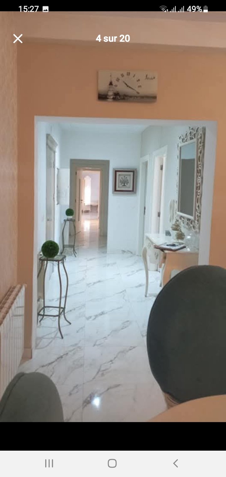 La Soukra Chotrana 1 Location Appart. 4 pices S3 hst chotrana1