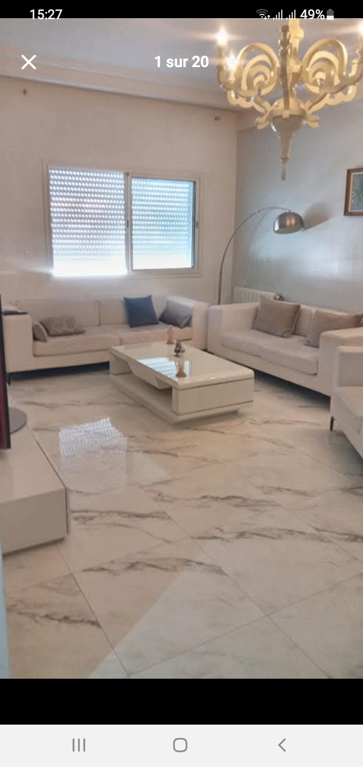 La Soukra Chotrana 1 Location Appart. 4 pices S3 hst chotrana1