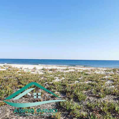 Kelibia Kelibia Vente Surfaces Vt761 terrain 287 m2 pieds dans l eau  kelibia