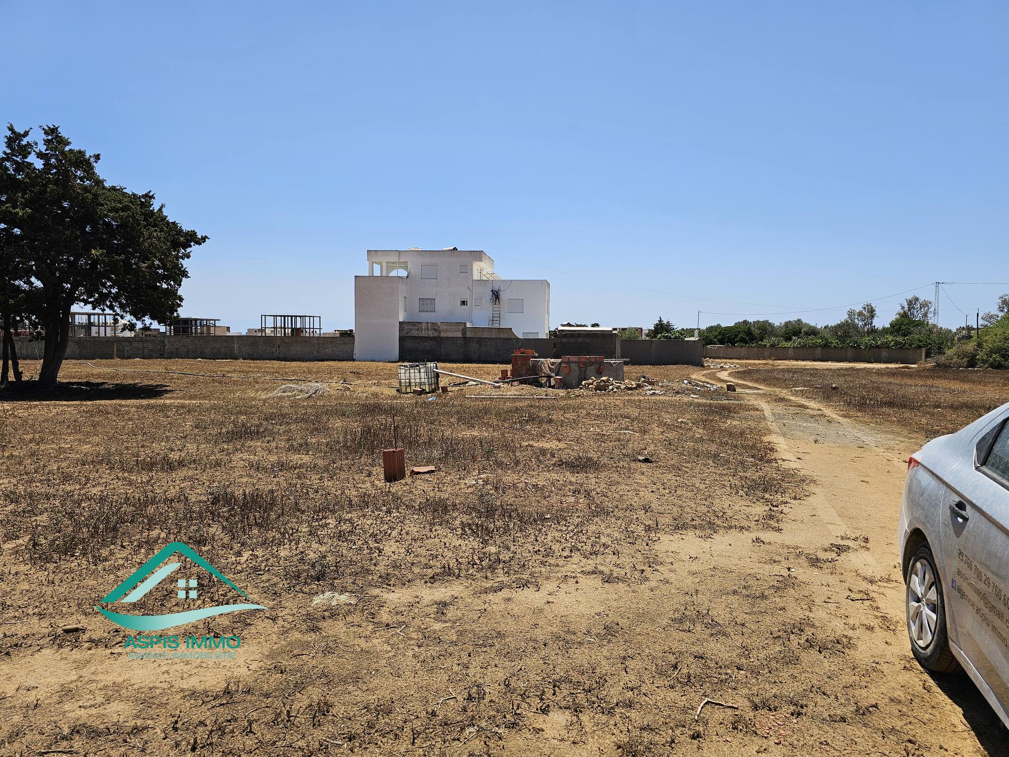 Kelibia Kelibia Vente Surfaces Vt772 terrain 230 m2  ezzahra hammam ghzeez