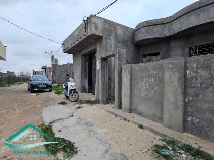 Kelibia Kelibia Vente Maisons Vt890 maison inacheve 180 m2  kelibia