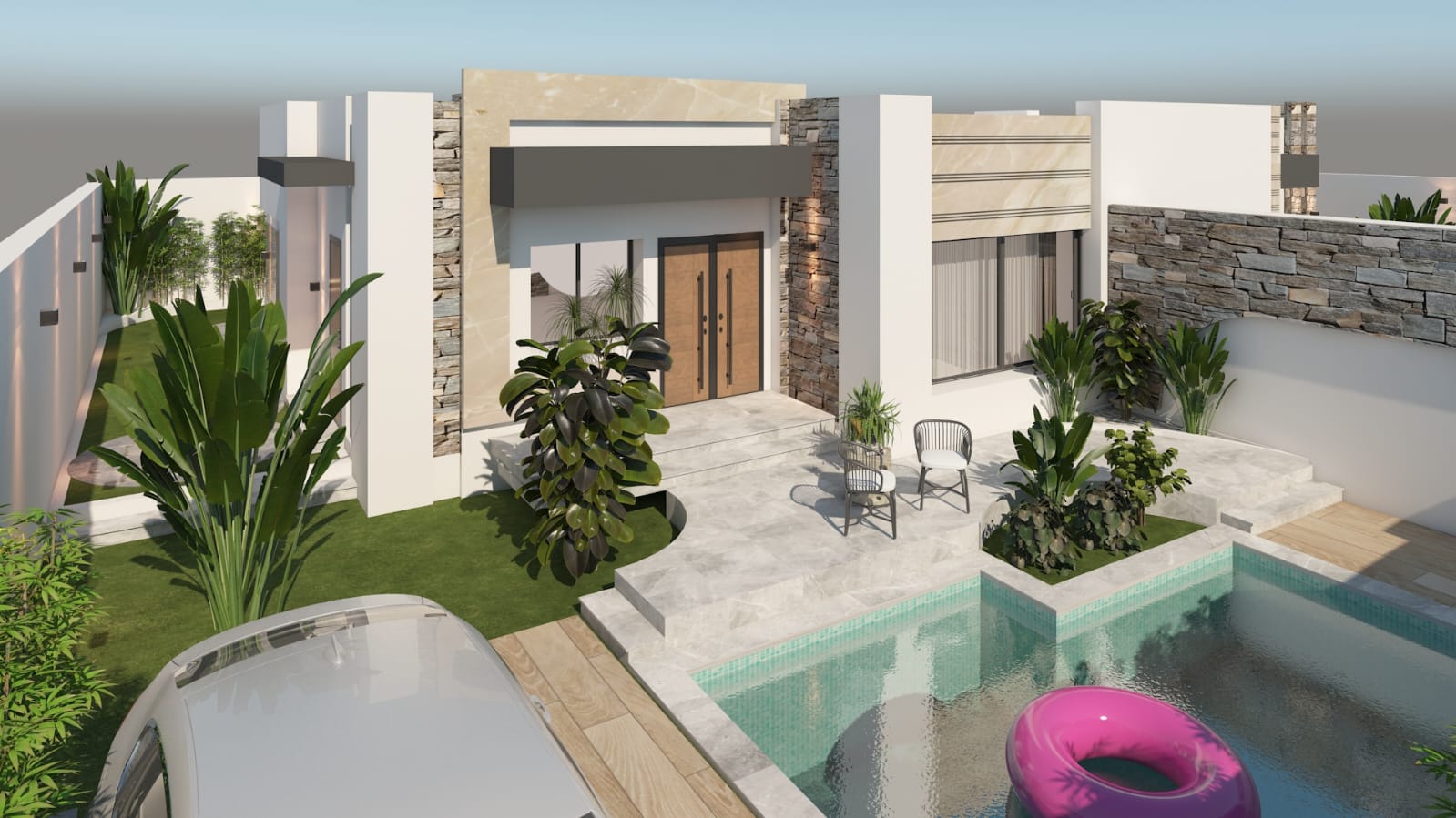 Kelibia Kelibia Vente Maisons Vt897 maison 269 m2 avec piscine  kelibia