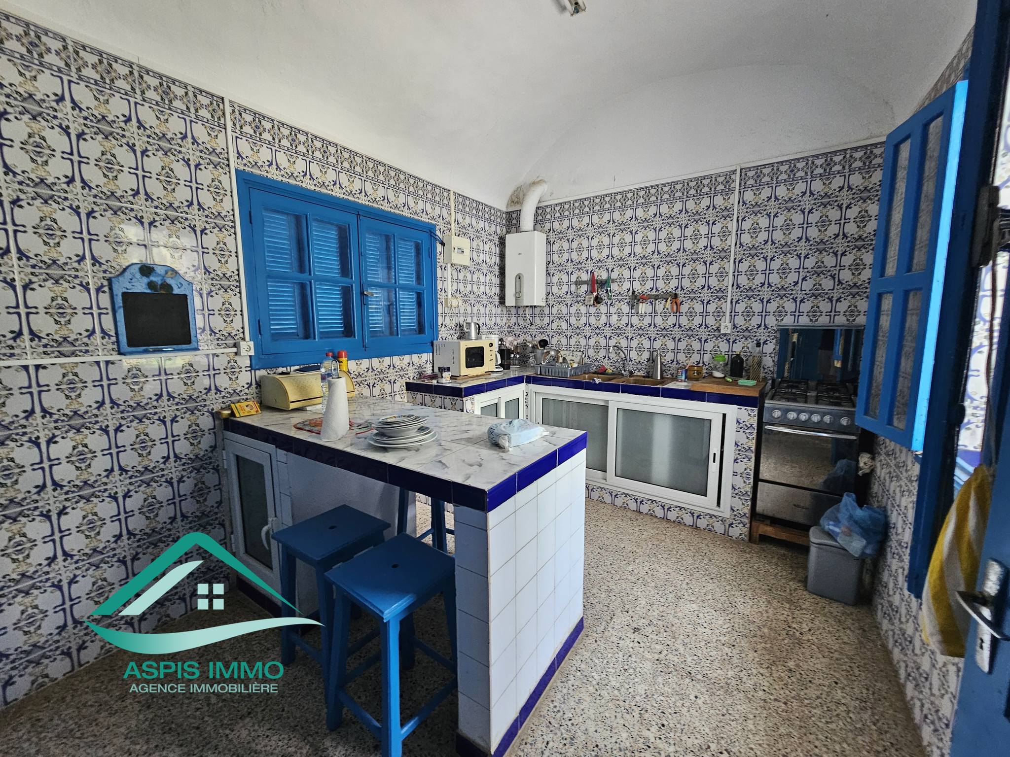 Kelibia Kelibia Vente Maisons Vt914 maison 743 m2  fatha 2 kelibia