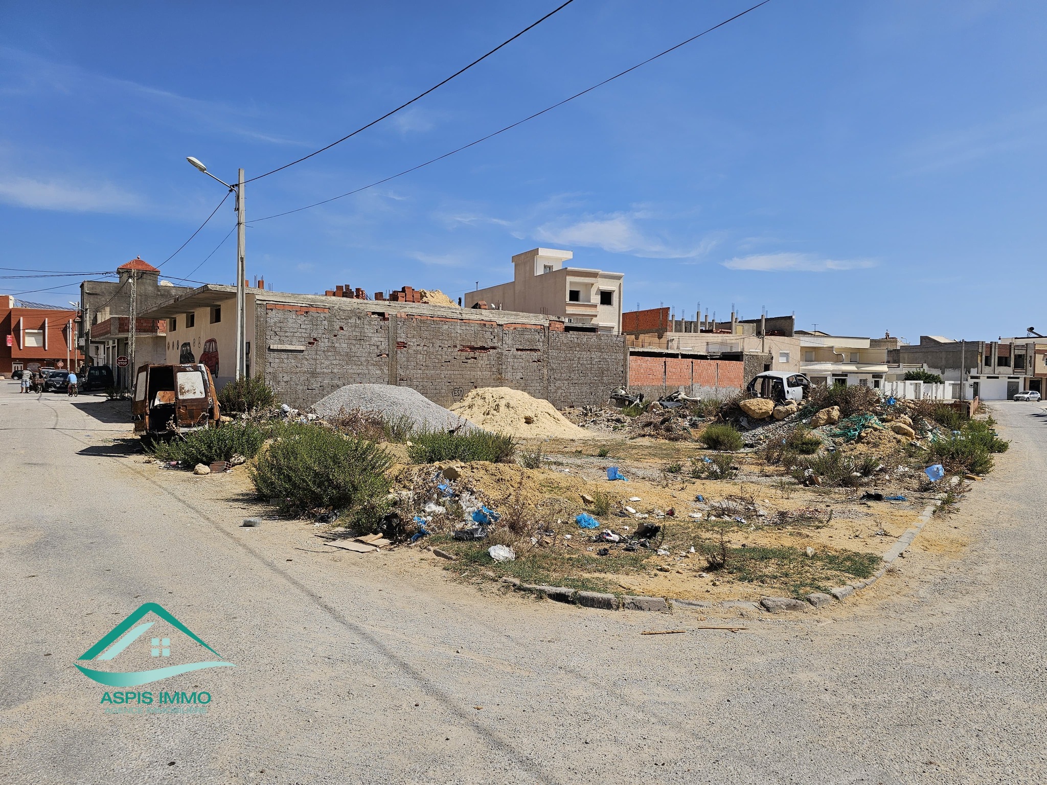 Kelibia Kelibia Vente Surfaces Vt937 terrains 366 m2  tahert kelibia