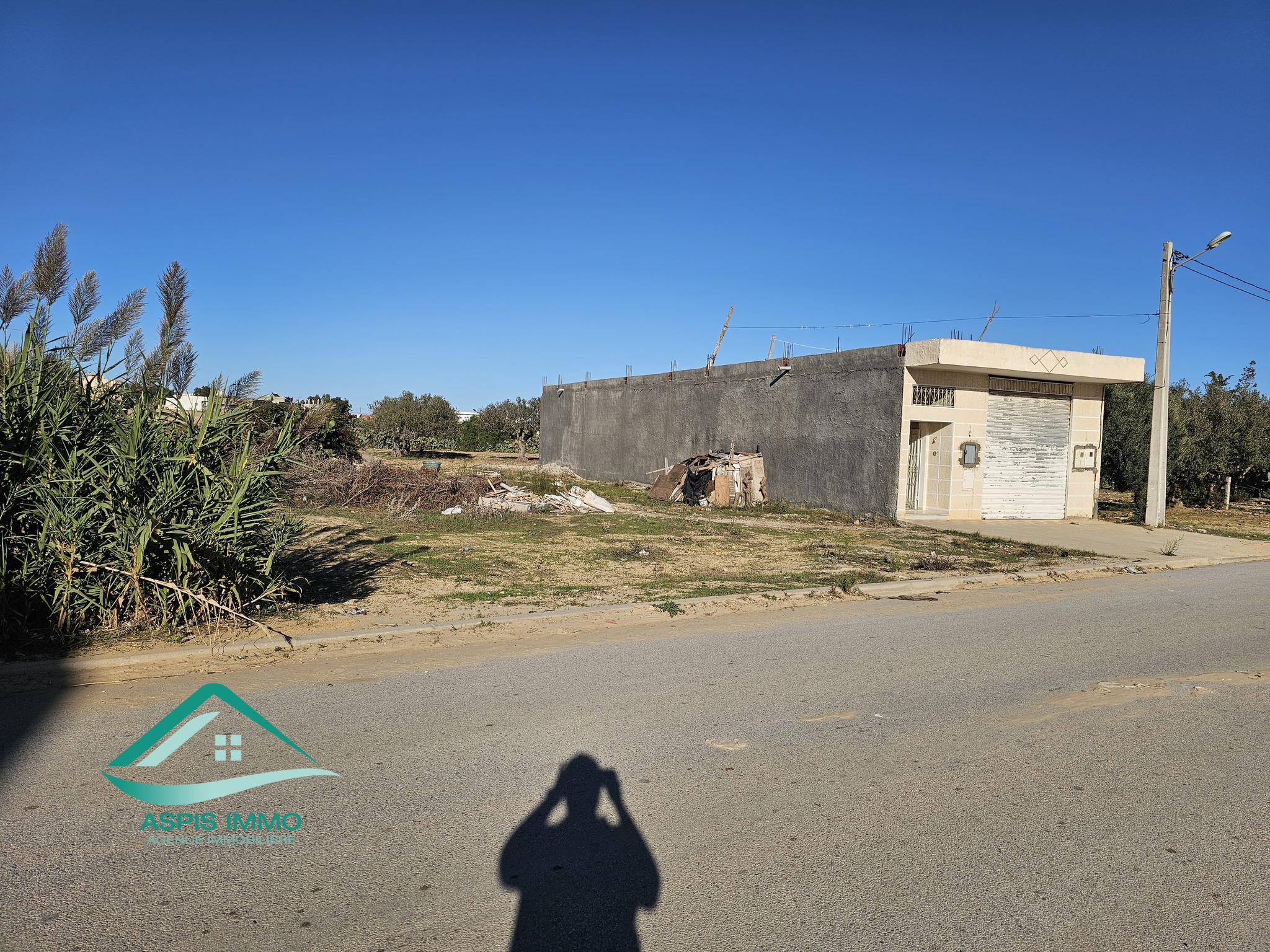 Kelibia Kelibia Vente Surfaces Vt939 terrain 400 m2   tahert kelibia