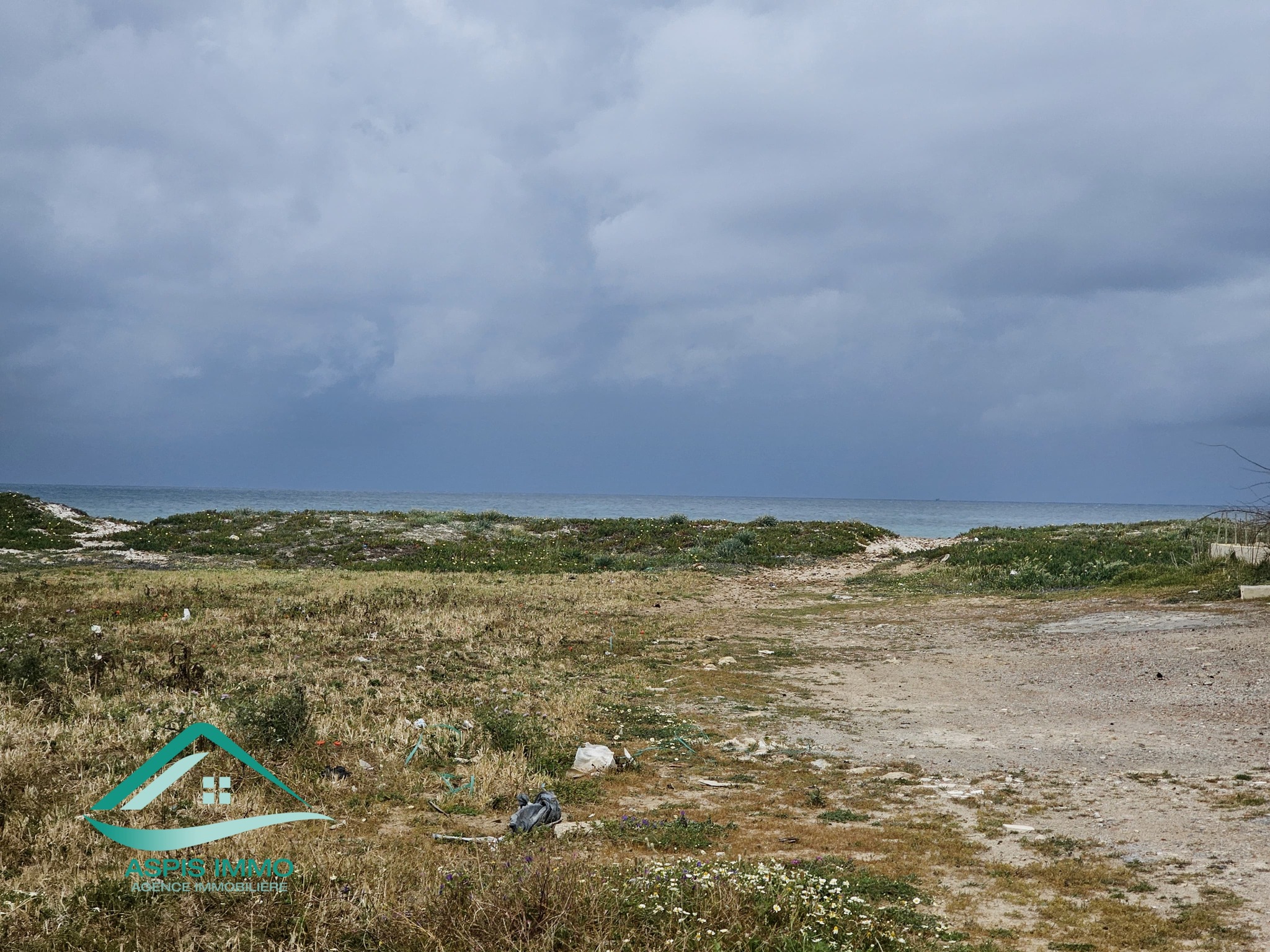 Kelibia Kelibia Vente Surfaces Vt992 terrain 500 m2  plage ain grinz  kelibia