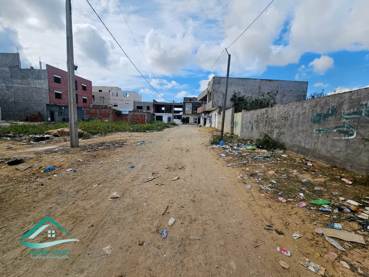 Kelibia Kelibia Vente Surfaces Vt1014 terrain 144 m2  cit ennour kelibia