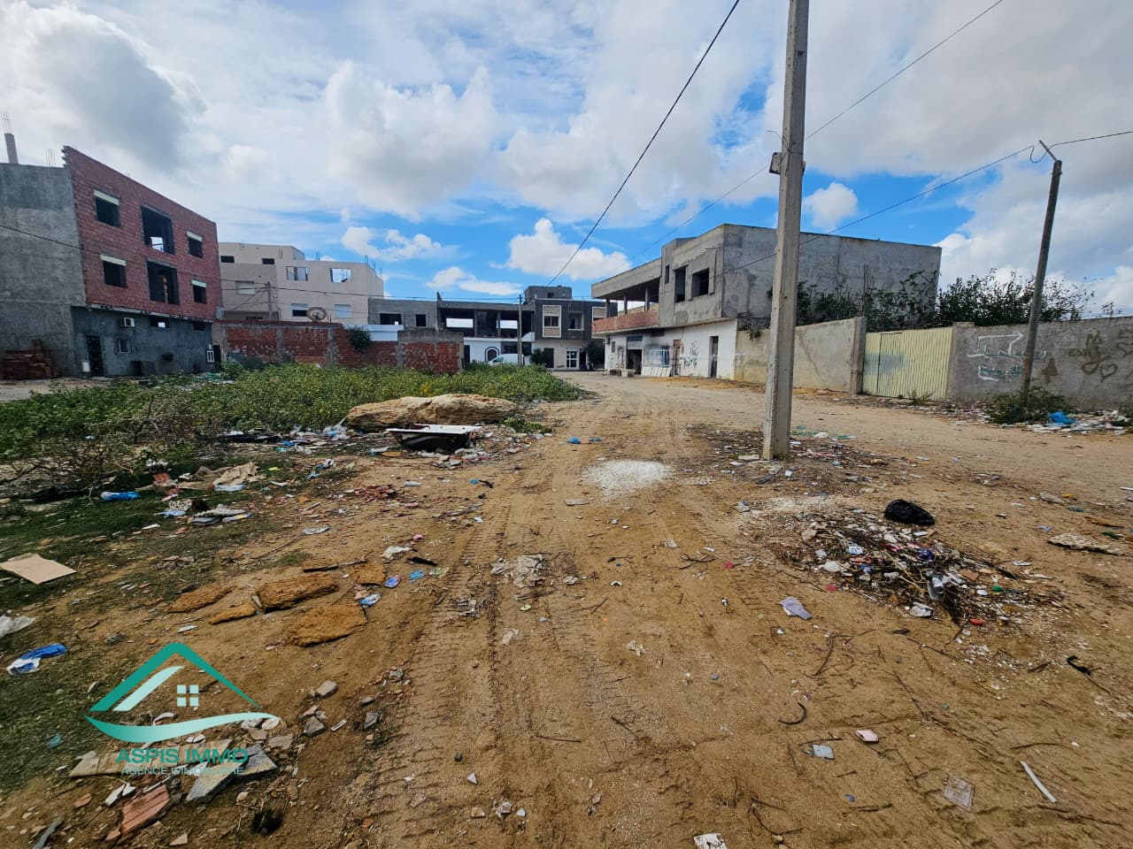 Kelibia Kelibia Vente Surfaces Vt1014 terrain 144 m2  cit ennour kelibia