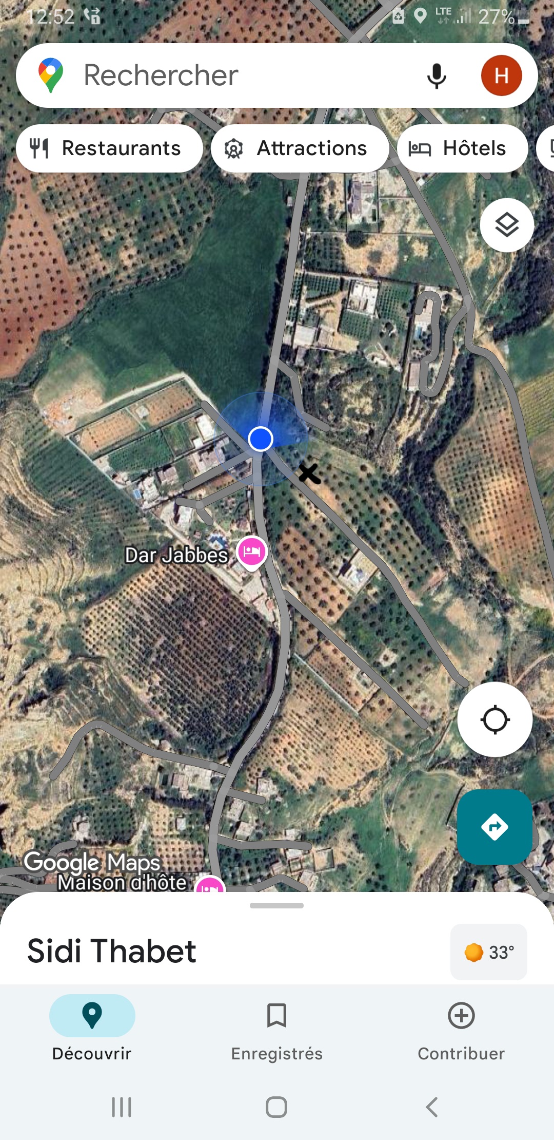Sidi Thabet Cebalet Ben Ammar Terrain Terrain nu Route cebalet ben ammar jabbes