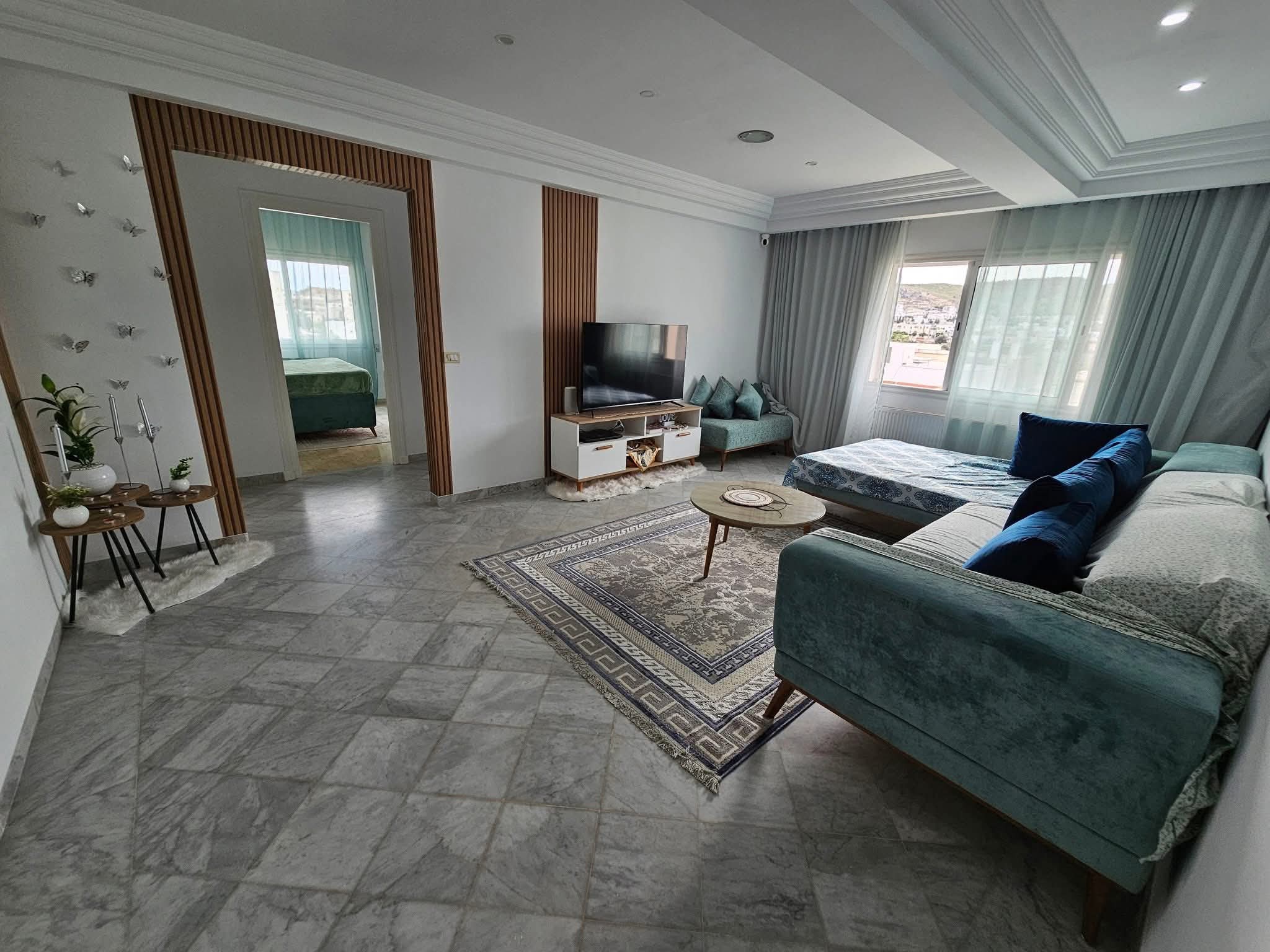 Ariana Ville Riadh Landlous Location Appart. 2 pices S1 non meuble 100d riadh el andalous
